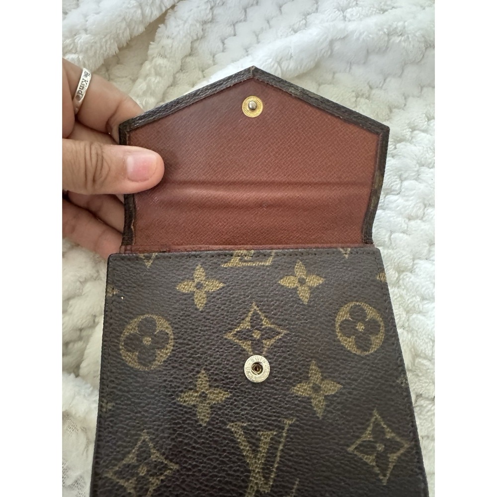 Louis Vuitton Elise Trifold Monogram Compact Wallet Authentic Vintage - Picture 11 of 16